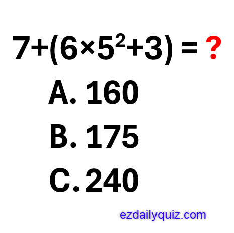 Calculate without calculator